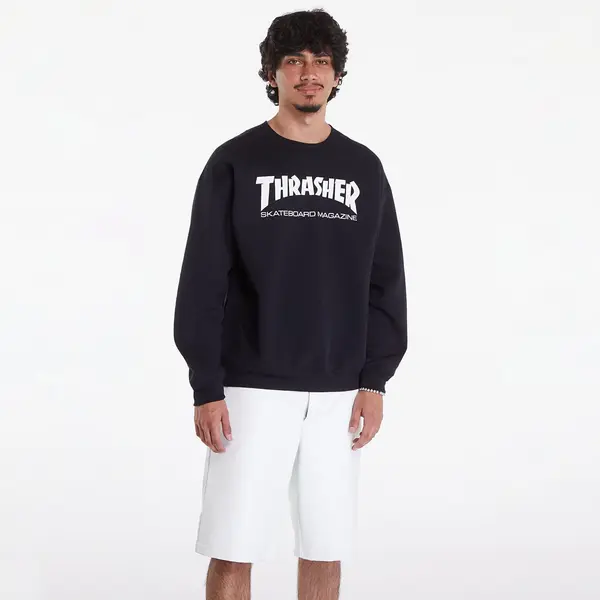 Thrasher Mikina Thrasher Skate Mag Crewneck Black XL