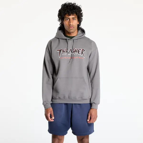 Thrasher Mikina Thrasher Slash Hoodie Charcoal S