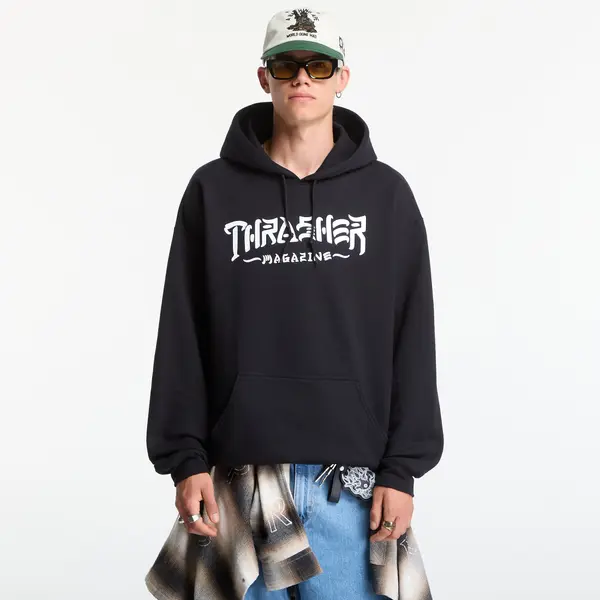 Thrasher Mikina Thrasher Thrash & Destroy Hoodie Black XXL