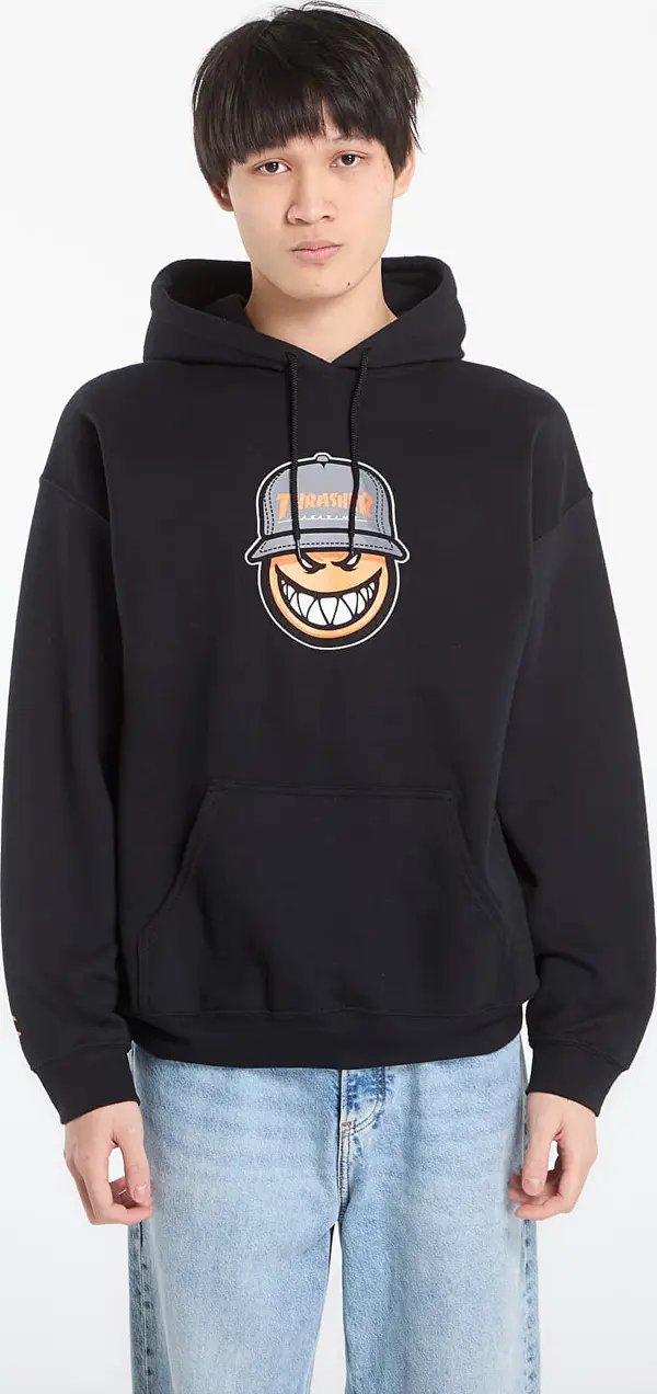 Thrasher Mikina Thrasher x Spitfire SF Loc Hoodie Black M