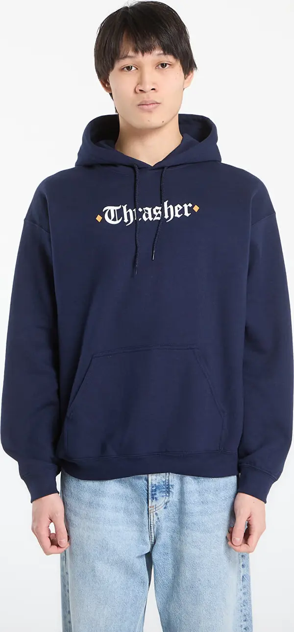 Thrasher Mikina Thrasher x Spitfire The End Oath Hoodie Navy M