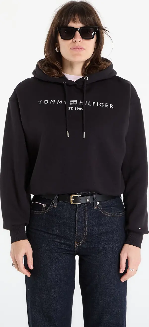 Tommy Hilfiger Mikina Tommy Hilfiger Corp Logo Mdrn Hoodie ? S