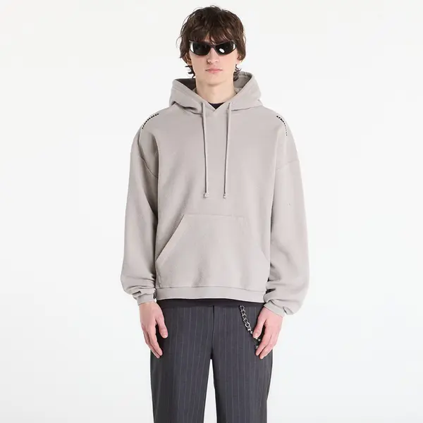 Umbro Mikina Umbro by SlamJam Lasered Masked Hoodie Light Grey L