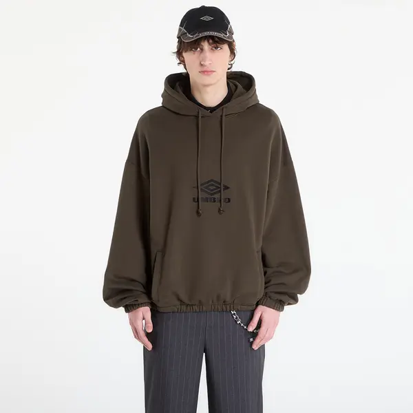 Umbro Mikina Umbro by SlamJam Og Logo Mask Hoodie Dark Olive L