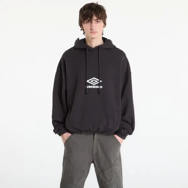 Umbro Mikina Umbro by SlamJam Og Logo Mask Hoodie Washed Black L