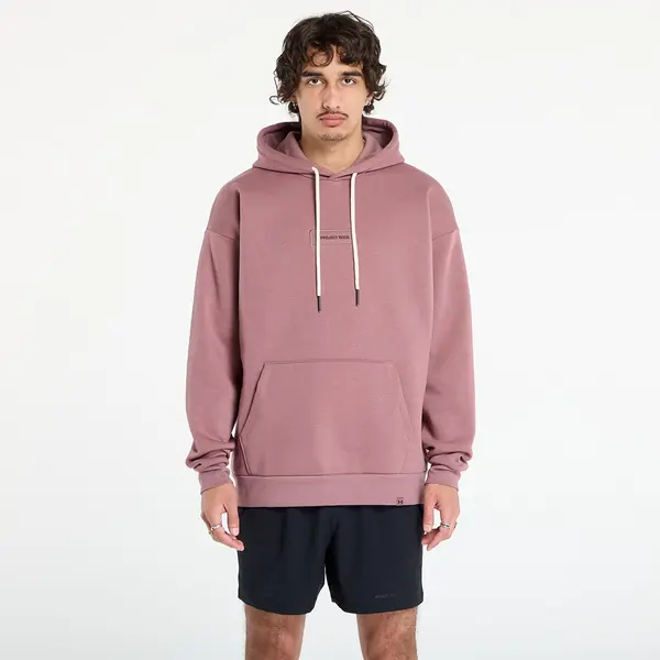 Under Armour Mikina Under Armour Project Rock Icon Hoodie Maroon S