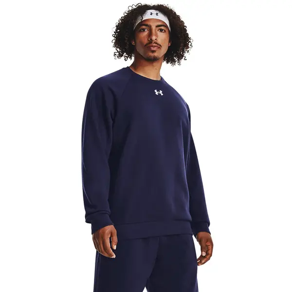 Under Armour Mikina Under Armour Rival Fleece Crew Blue XXL