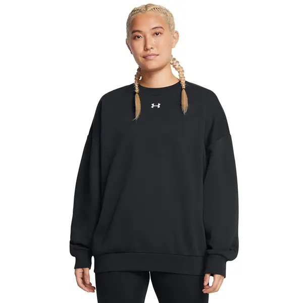 Under Armour Mikina Under Armour Rival Fleece Os Crew Black S