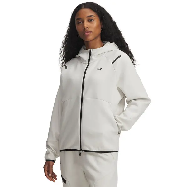 Under Armour Mikina Under Armour Unstoppable Fleece Fz White S