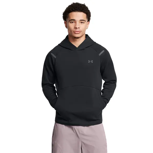 Under Armour Mikina Under Armour Unstoppable Fleece Hooded EU Black/ Black M