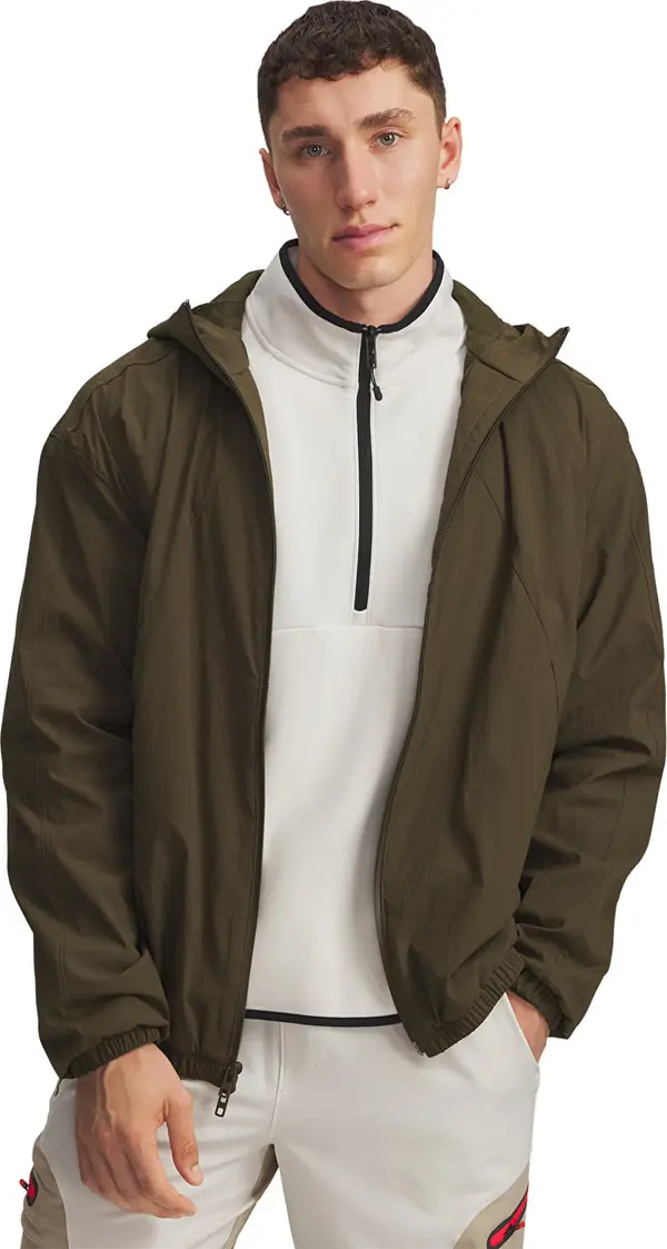 Under Armour Mikina Under Armour Unstoppable Txt Woven Jacket Green M