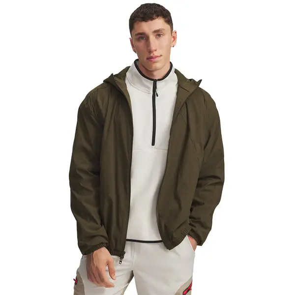 Under Armour Mikina Under Armour Unstoppable Txt Woven Jacket Green XXL