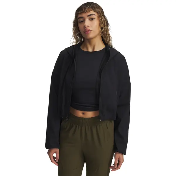 Under Armour Mikina Under Armour Unstoppable Woven Rstop Ls Black L