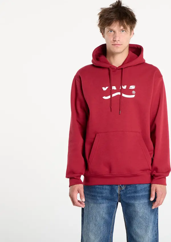 Vans Mikina Vans Deteremined Pullover Bordeaux M