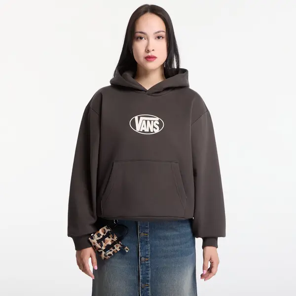 Vans Mikina Vans Oval Logo Relaxed Pullover Faded Black S
