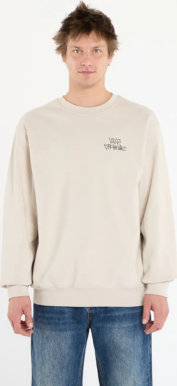 Vans Mikina Vans Stomper Loose Fit Crew Taupe Mist M