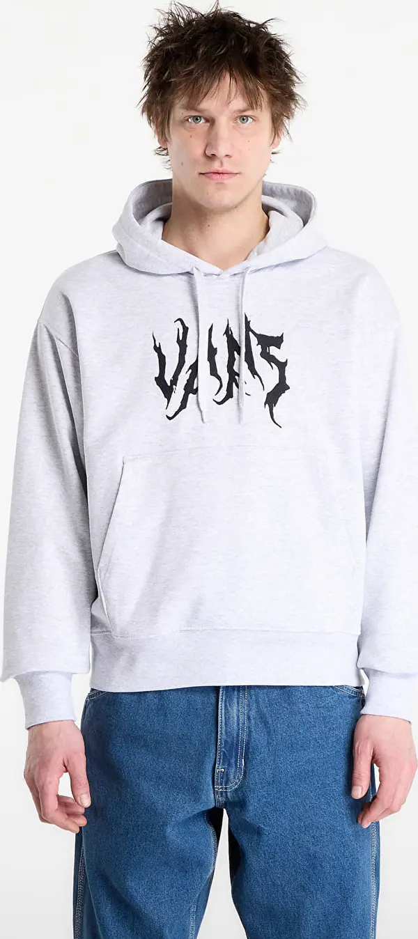 Vans Mikina Vans They Are Just Shoes Loose PO Hoodie Light Grey Heather M
