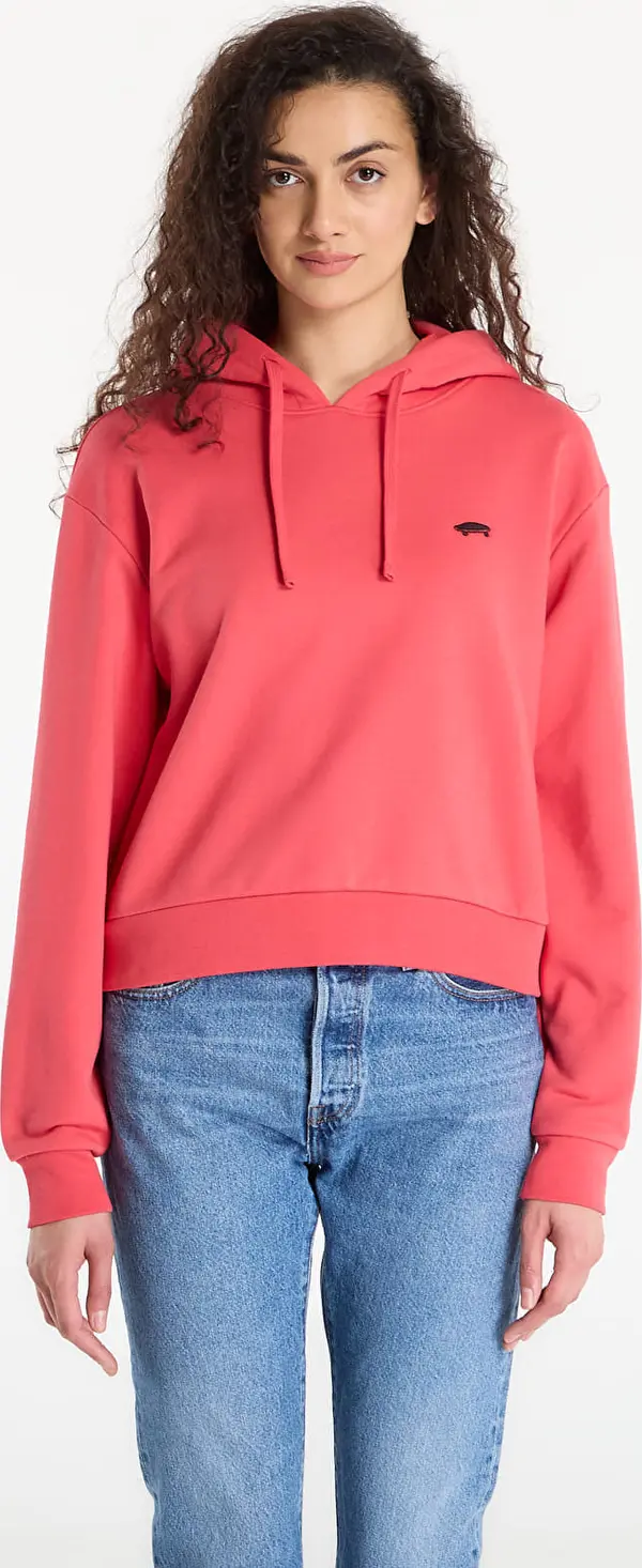 Vans Mikina Vans W Salton Rlx Ft Po Crimson Haze XS