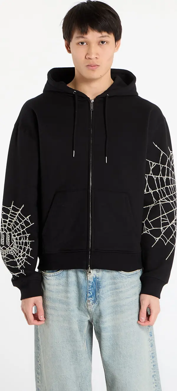 Wasted Paris Mikina Wasted Paris M Authentic Zip Hoodie Black XL