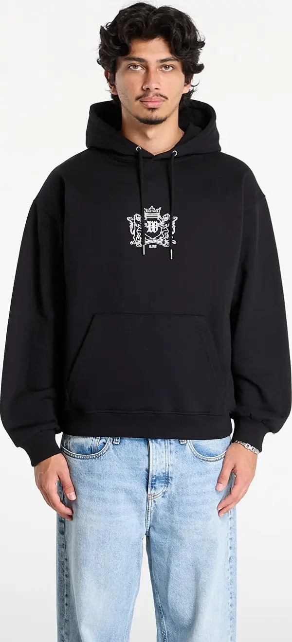 Wasted Paris Mikina Wasted Paris M Crest Hoodie Black XL