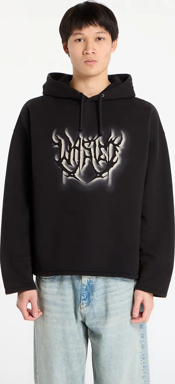 Wasted Paris Mikina Wasted Paris M Sword Straight Hoodie Faded Black XL