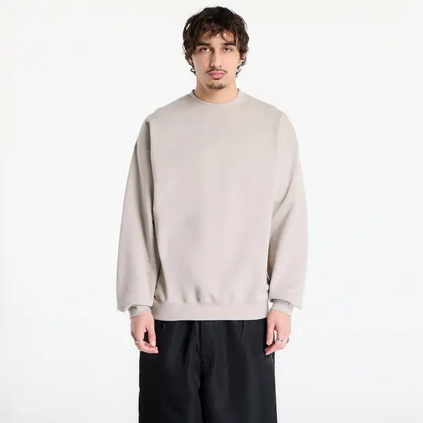 Y-3 Mikina Y-3 Brushed Terry Crew Sweatshirt Light Brown XS