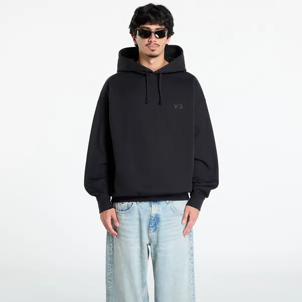 Y-3 Mikina Y-3 Fleece Hoodie UNISEX Black M