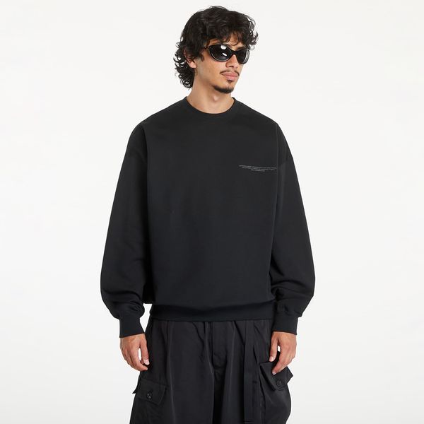 Y-3 Mikina Y-3 Logo Crew Sweatshirt UNISEX Black L