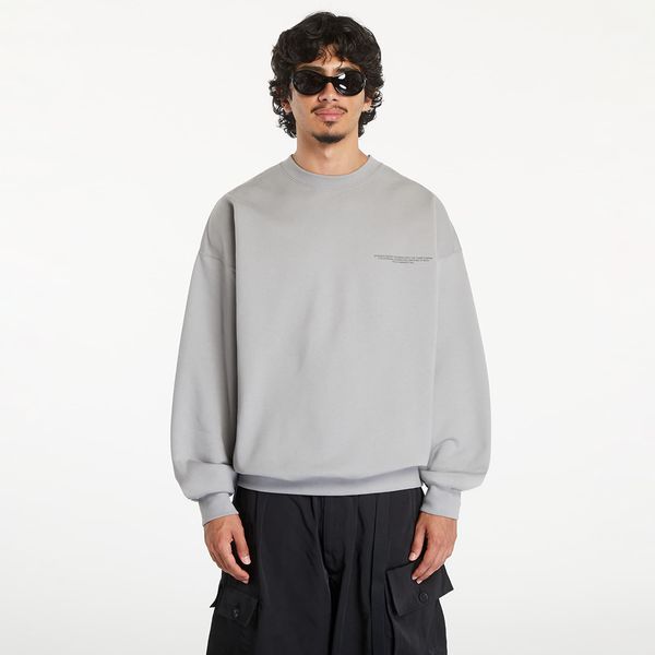 Y-3 Mikina Y-3 Logo Crew Sweatshirt UNISEX Charcoal Solid Grey S