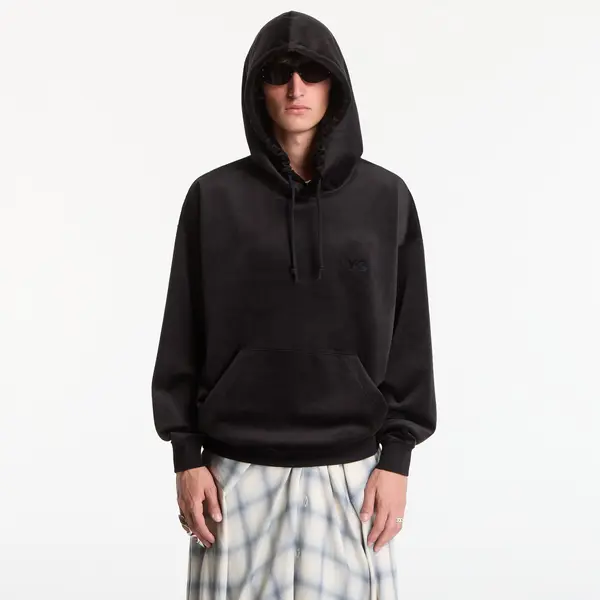 Y-3 Mikina Y-3 Velvet Corduroy Hoodie UNISEX Black L