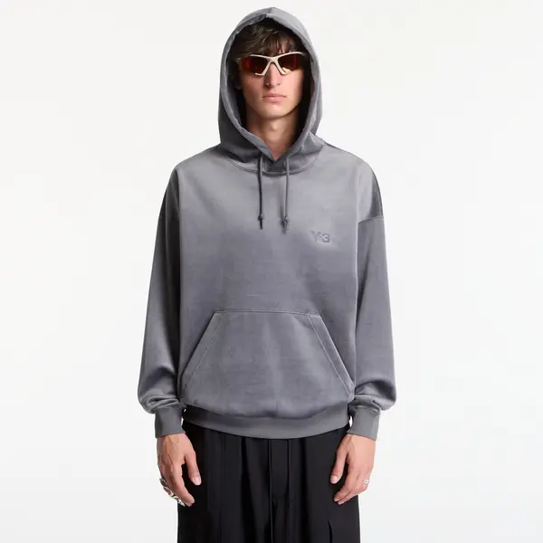 Y-3 Mikina Y-3 Velvet Corduroy Hoodie UNISEX Grey Five M