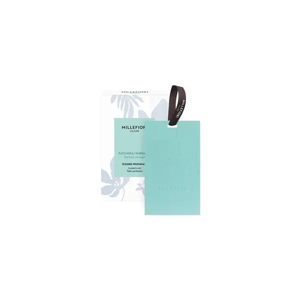 Millefiori Millefiori Laundry Fragrance Card 3-Pack Patchouli Smeraldo Universal