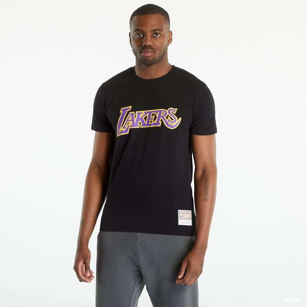 Mitchell & Ness Mitchell & Ness NBA Team Logo Tee Lakers Black