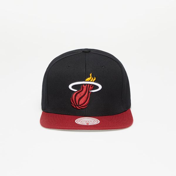 Mitchell & Ness Mitchell & Ness NBA Team 2 Tone 2.0 Snapback Miami Heat Black/ Red