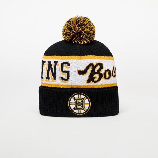 Mitchell & Ness Mitchell & Ness NHL Block Sweep Pom Knit Boston Bruins Black Universal