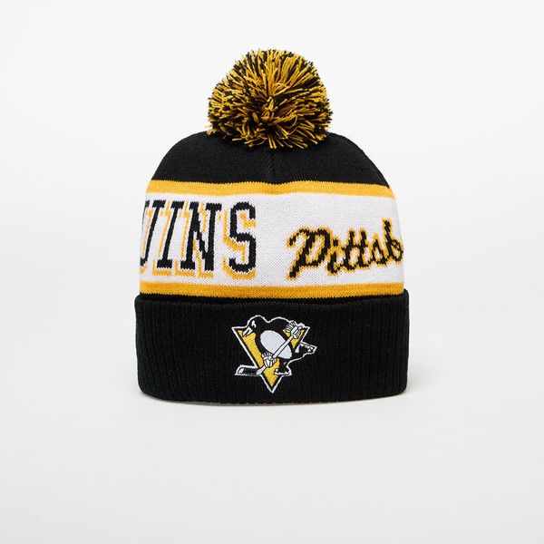 Mitchell & Ness Mitchell & Ness NHL Block Sweep Pom Knit Pittsburgh Penguins Black Universal