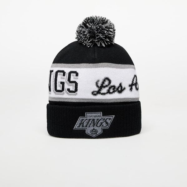 Mitchell & Ness Mitchell & Ness NHL Block Sweep Pom Knit Vntg Los Angeles Kings Black Universal