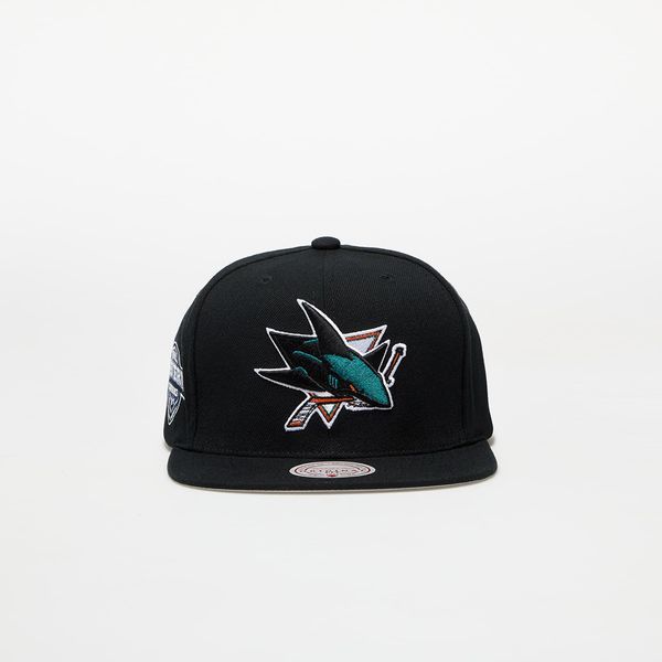 Mitchell & Ness Mitchell & Ness NHL Conference Patch Snapback San Jose Sharks Black Universal