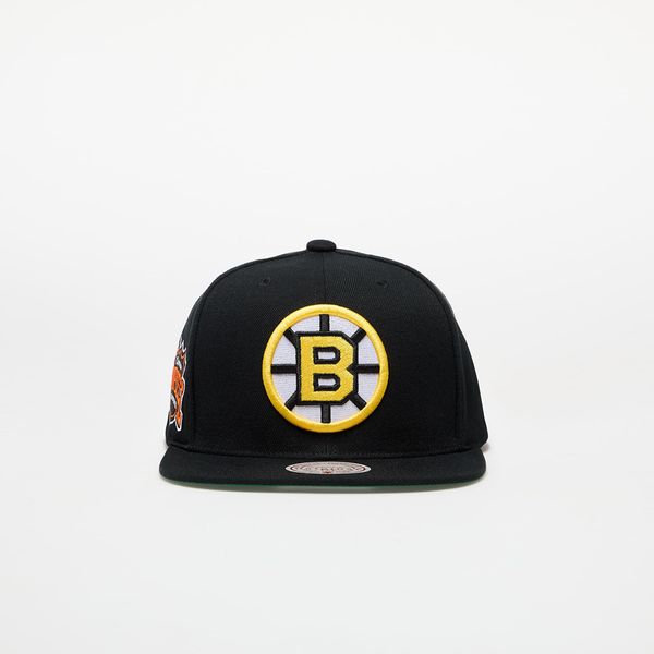 Mitchell & Ness Mitchell & Ness NHL Conference Patch Snapback Vntg Boston Bruins Black Universal