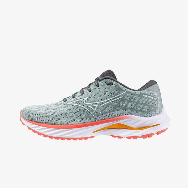 Mizuno Mizuno Wave Inspire 20 Gray Mist/ White/ Dubarry