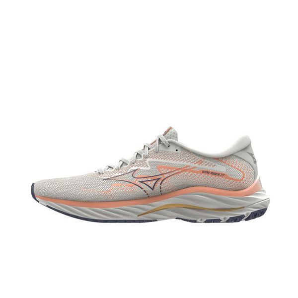 Mizuno Mizuno Wave Rider 27 sWhite/ NBlue/ CoralReef