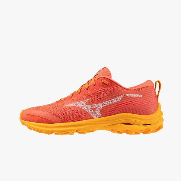 Mizuno Mizuno Wave Rider Gtx Hot Coral/ White/ Carrot Curl