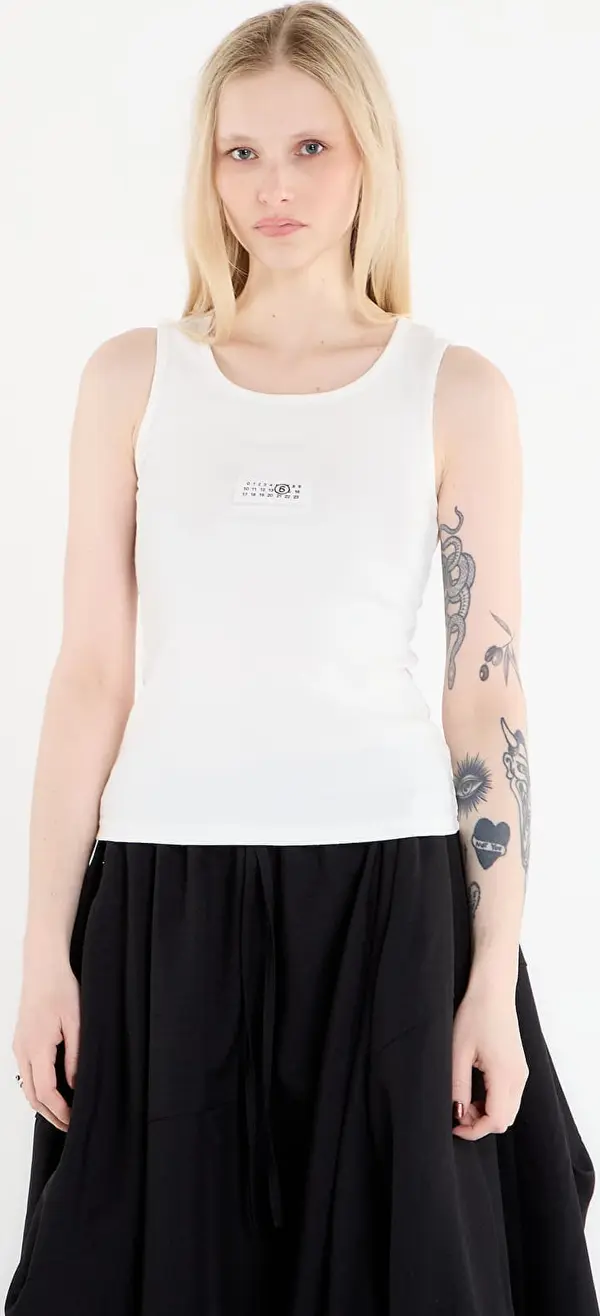 MM6 MM6 Tank Top Off White M