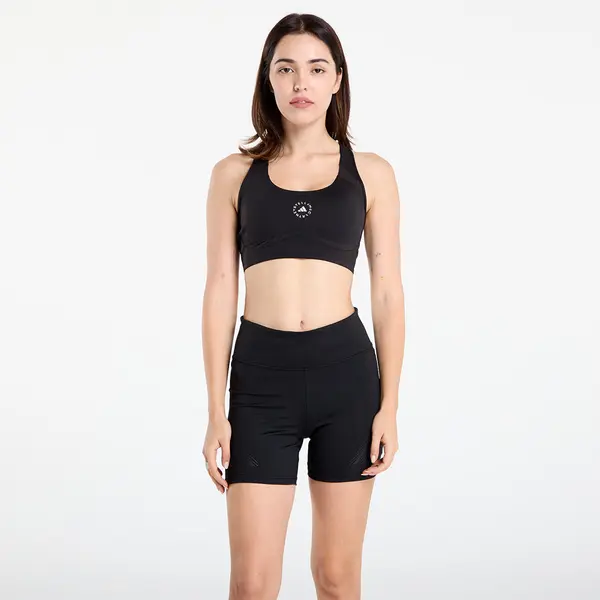 adidas Performance Modrček adidas By Stella McCartney Power Impact Training Bra Medium Support Black L