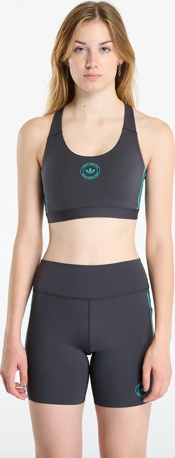 adidas Originals Modrček adidas Sporty & Rich Bralette Carbon S