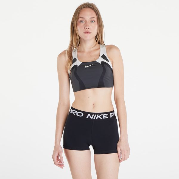 Nike Modrček Nike x NOCTA NRG Sports Bra Anthracite/ Black/ Light Bone/ Light Bone L