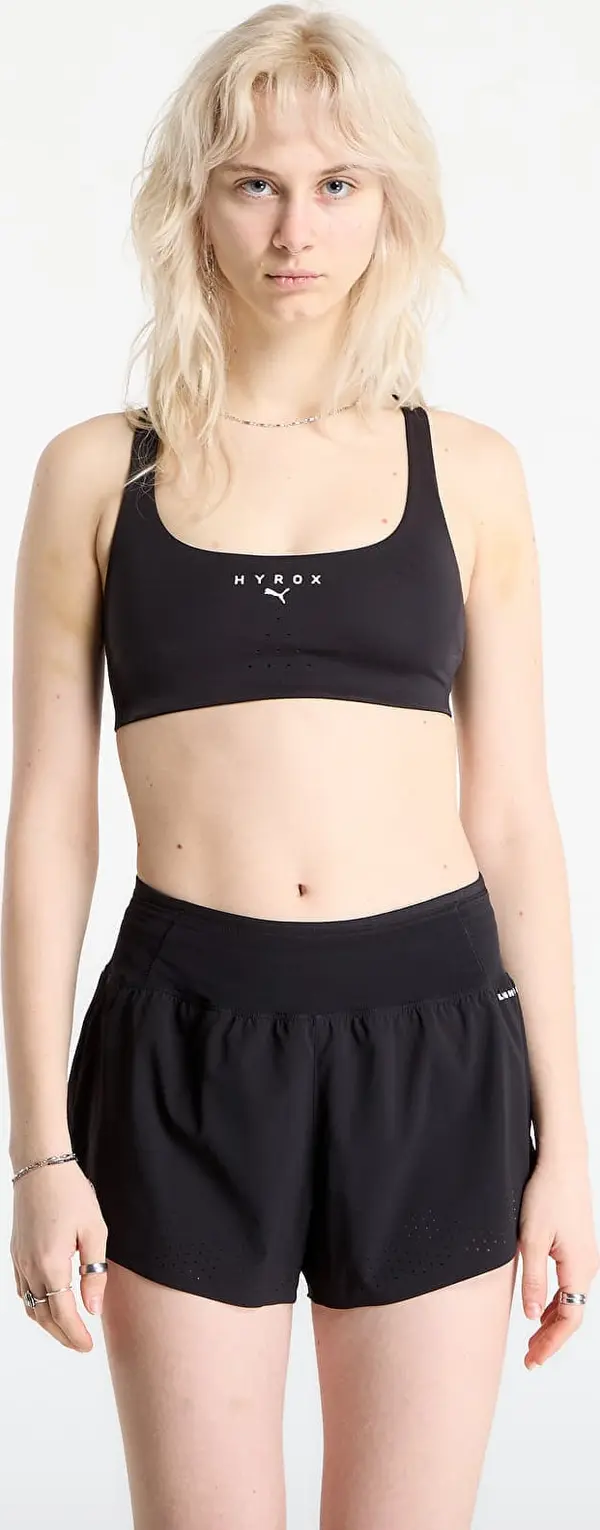 Puma Modrček Puma W Puma x HYROX Tech Bra Puma Black/ Small Cat S