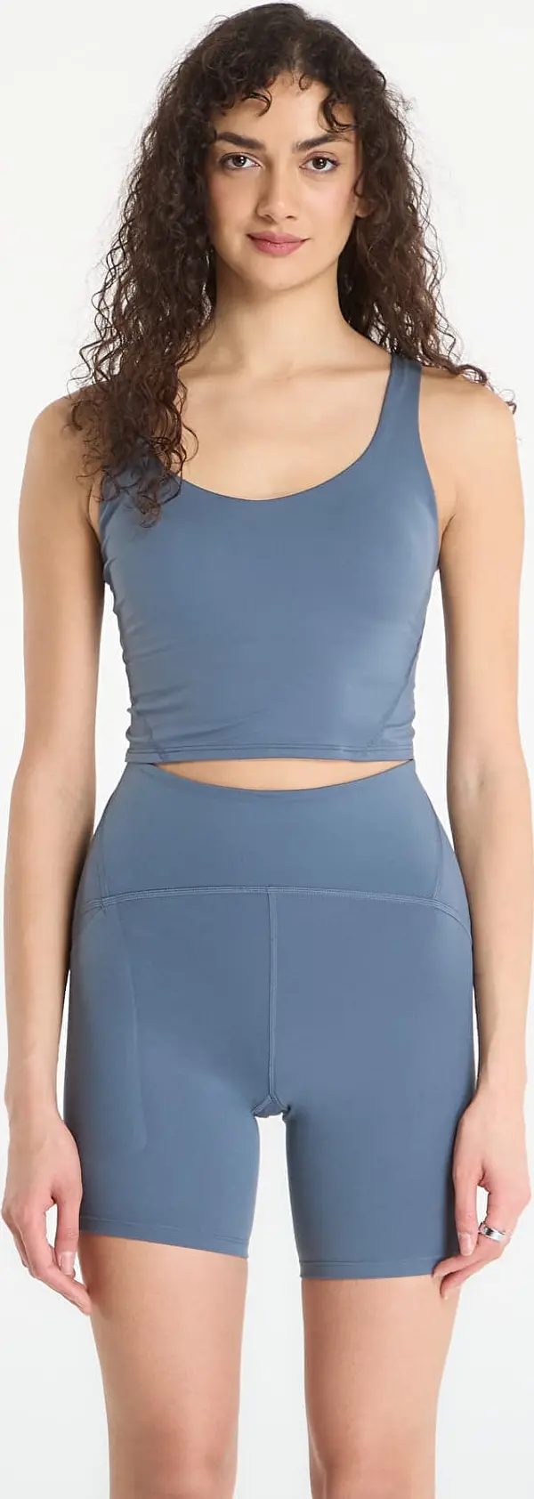 The North Face Modrček The North Face Jaida Long Line Bra Granite Grey L