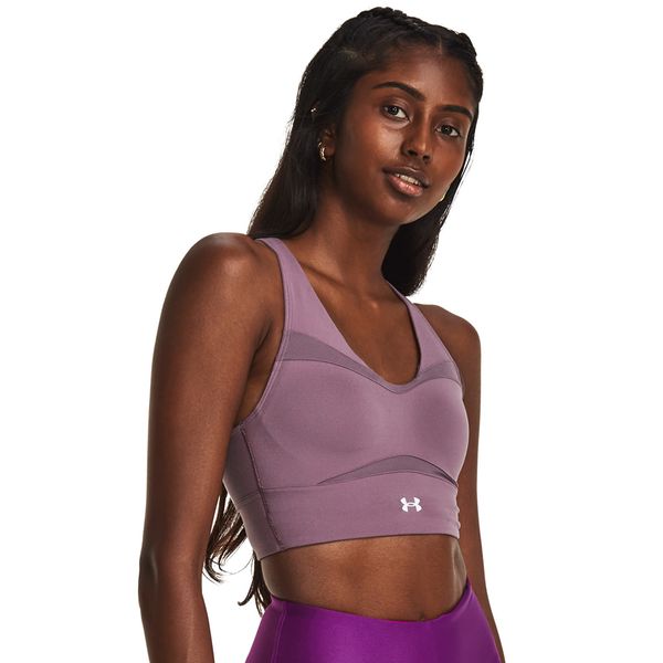 Under Armour Modrček Under Armour Smartform Evo Mid LongL CF Purple XS