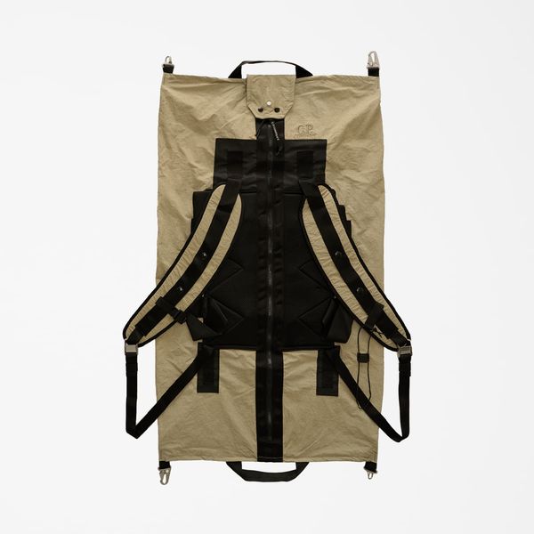 C.P. Company Nahrbtnik C.P. Company Plain Paper Touch Backpack Vintage Khaki Universal